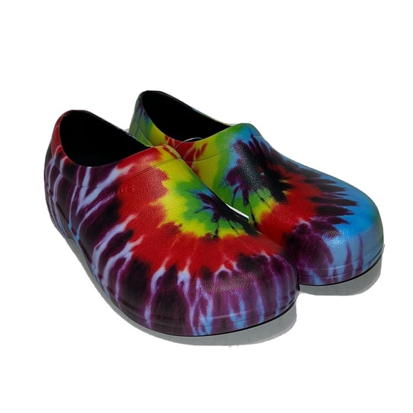Men Crocs On the Clock Graphic Work Slip-On Colorful 205383-90H Size 11 main image 12